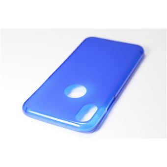 Capa skyhe Para Apple iPhone XS / X Gel Azul - 1
