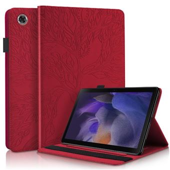 Capa GANGXUN para Samsung Galaxy Tab A8 10.5 2021 | Suporte para Caneta Stylus | Proteção em TPU | Vermelho - 1