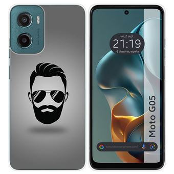 Capa de Silicone Tumundosmartphone para Motorola Moto G05 / E15 | Desenhos de design de barba - 1