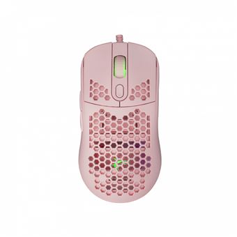 Rato Gaming com Fios White Shark Galahad Pink | 7200 DPI | Rosa - 1