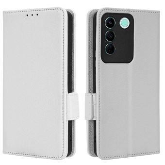 Capa FOXDOCK para VIVO V27E | Prova de Choque | Magnética| TPU | Suporte para Cartão | Branco - 1