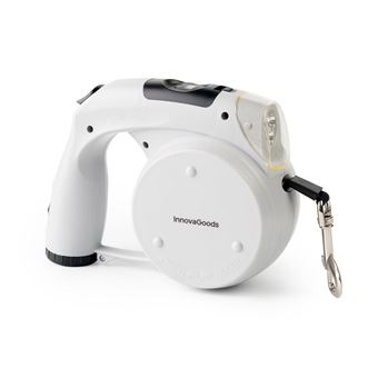 Trela Retrátil para Cães 6 em 1 Extensível com Luz LED e Compartimentos InnovaGoods - 1