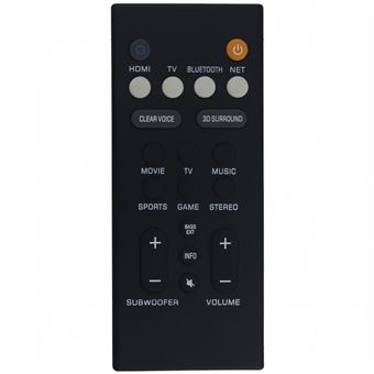 Comando Remoto V-REEL para sistema de som YAMAHA - YAS-209 - 1