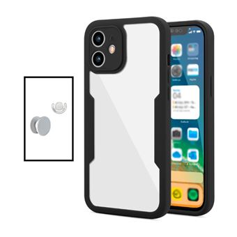 Kit Phonecare Capa Anti-Crash 360 Protection + 1 GripHolder + 1 Suporte GripHolder Branco para Apple iPhone 11 - Preto - 1