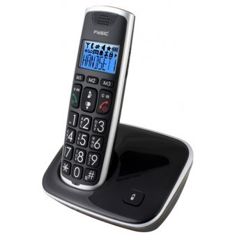 Telefone Fysic FX-6000 | Preto - 1