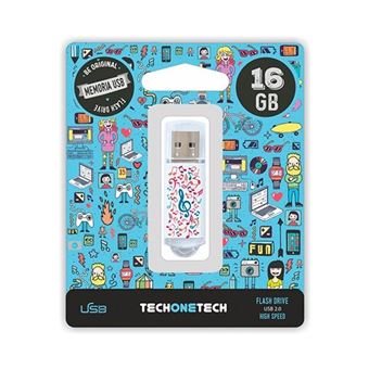 Pendrive Music Dream Tech-One-Tech Tec4003-16 16Gb - 1