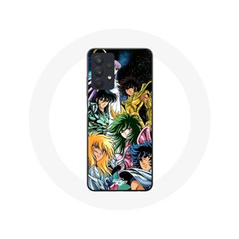 Capa Maniacase para Samsung Galaxy A32 5G do anime culto Os Cavaleiros do Zodíaco, Saint Seiya, mangá - 1