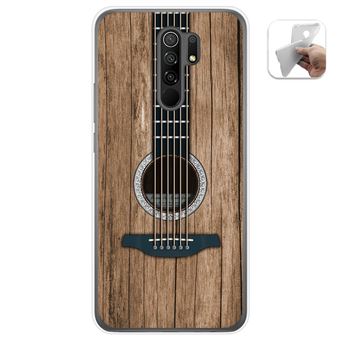 Capa Tumundosmartphone Gel TPU para Xiaomi Redmi 9 Wood design 11 desenhos - 1