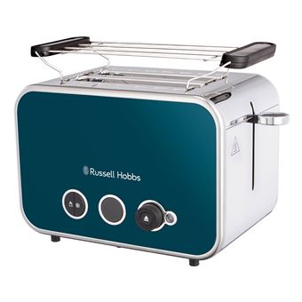 Torradeira Russell Hobbs Distinctions Ocean Blue Toaster | Azul, Aço inoxidável - 1