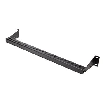 Acessório Rack StarTech.com 12S-CABLE-LACING-BAR | Preto - 1