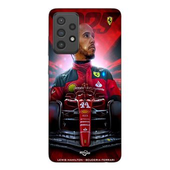 Capa Maniacase para Samsung Galaxy A73 | Lewis Hamilton Ferrari oficial - 1