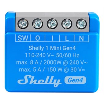 Interruptor Inteligente Shelly 1 Mini Gen4 | Azul - 1