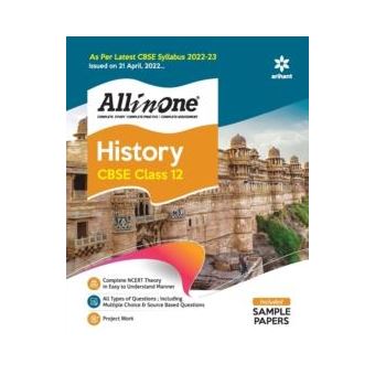 Cbse All In One History Class 12 202223 As Per Latest Cbse Syllabus Issued On 21 April 2022 - 1