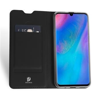 Capa Folio WISETONY para Huawei Y7 / Y7 Prime 2019 Preto