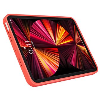 Capa de Silicone magunivers Vermelho para Ipad Pro 11-'' (2021)/(2020)/(2018) - 1