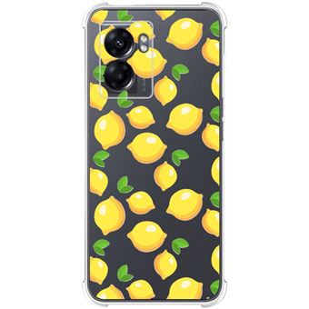 Capa Tumundosmartphone de silicone anti-choque para Oppo A77 5G design Desenhos de limões - 1