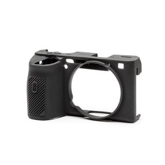 Capa Protetora em Silicone EASYCOVER para Sony A6600 - Preta - 1