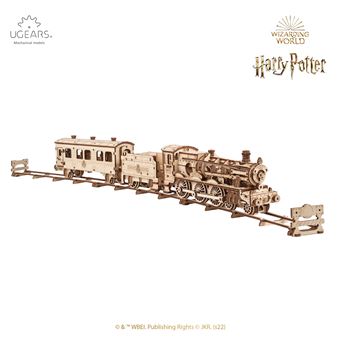 Puzzle 3D Ugears O Expresso de Hogwarts™ | Madeira - 1