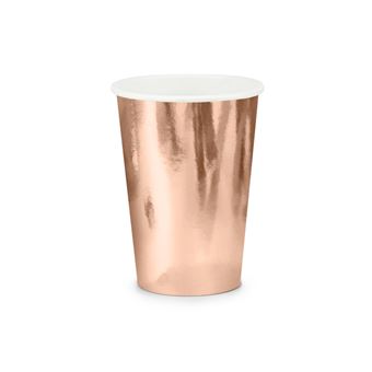 Copo Descartável PartyDeco KPP35-019R-EU1 | Rosa dourado - 1