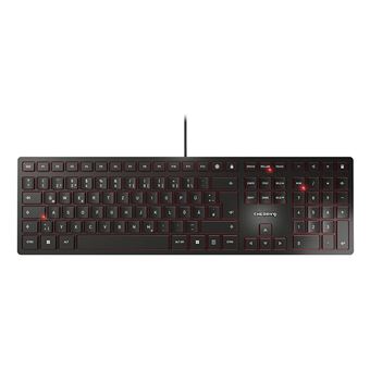 Teclado com Fios CHERRY KC 6000 Slim | Idioma: Alemão | Preto - 1
