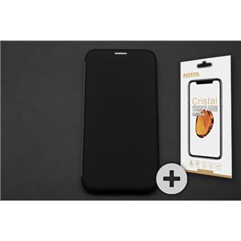 Película de Vidro Temperado + Capa skyhe para Apple iPhone 11 Pro Max Premium Preto - 1