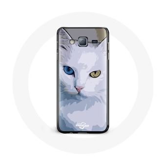 Capa Maniacase para Samsung Galaxy A3 Van Turco Olho Gato Olho Azul Olho Amarelo - 1