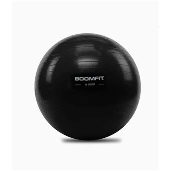 Bola de Pilates BOOMFIT | Preta | 65cm - 1