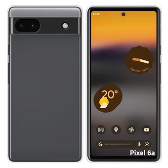 Capa Tumundosmartphone de TPU em gel de silicone transparente para Google Pixel 6A - 1