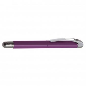 Caneta de Tinta Permanente ONLINE Schreibgeräte 12023/3D | Roxo, Prateado - 1