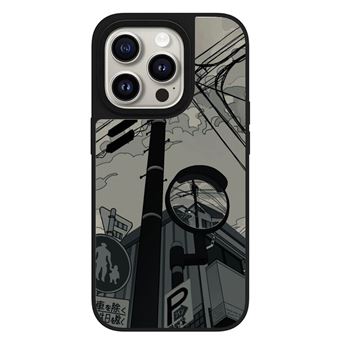 Capa de Silicone Nizzoe SMA-20 com MagSafe para iPhone 15 Pro Max - Preto - 1