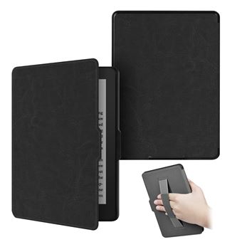 Capa FLOODKING para Amazon Kindle paperwhite4 | Alça de Mão | Proteção Antiqueda | Função Automática | Preta - 1