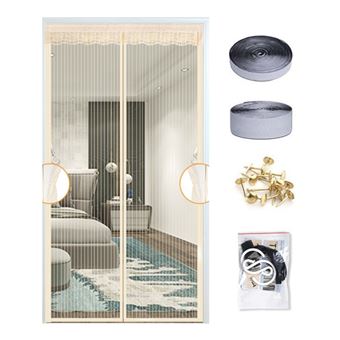 Porta de Tela Magnética Dishiqing | Amarelo | 90x210 cm - 1