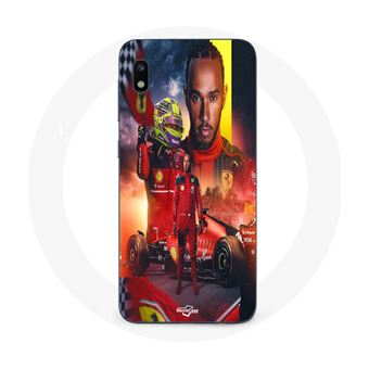 Capa Maniacase para Samsung Galaxy A10 Lewis Hamilton Scuderia Ferrari F1 Oficial - 1