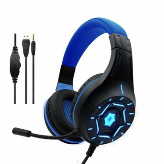 Auscultadores Gaming KOMC G315 - Azul - 1