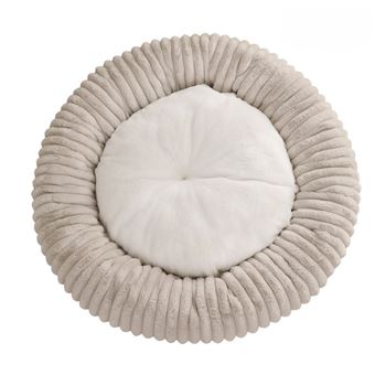Cama Redonda para Cães BAYKAR |  60 cm | Bege - 1