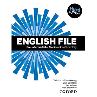 English File 3Rd Edition Preintermediate Workbook Without Key Pack 2019 Edition - 1