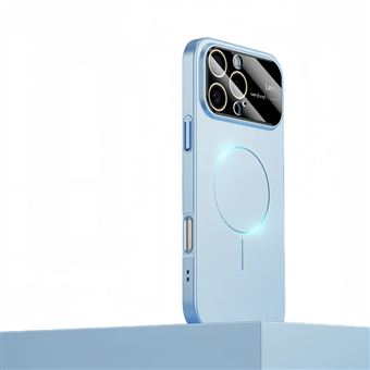 Capa Magnética MagSafe à Prova de Queda Fosca QT09 V-REEL para iPhone 17 Air - Azul - 1