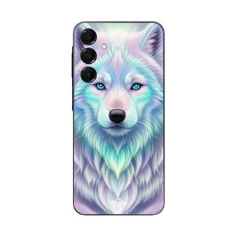 Capa Maniacase para Samsung Galaxy A15 | Wolf White Purple Reflection - 1