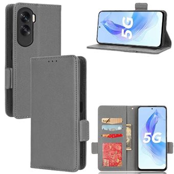 Capa FOXDOCK para Honor 90 Lite | Prova de Choque | Magnética| TPU | Suporte para Cartão | Cinza - 1
