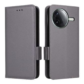 Capa FOXDOCK para Xiaomi Poco F7 Pro 5G | Prova de Choque | Magnética| TPU | Suporte para Cartão | Cinza - 1