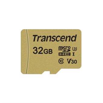 Cartão de Memória Transcend TS32GUSD500S | Dourado - 1