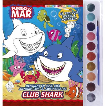 Fundo do Mar - Livro para Pintar - 1