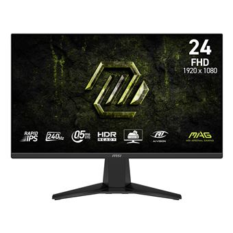 Monitor Gaming MSI MAG 245F X24 | LCD | FHD | 0,5 ms | 240 Hz | 23.8" | E - 1