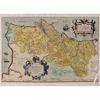 Cartografia. séc. xvi  [o mais antigo mapa de portugal]. - 1