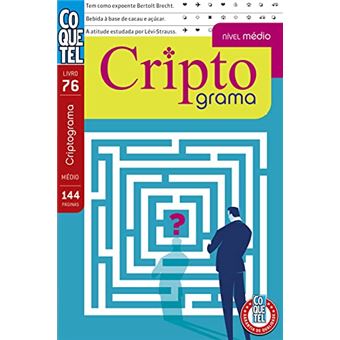 Livro Coquetel Criptograma 76 - 1