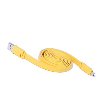 Cabo Usb Remax Data Cable Ruler Micro-USB | Amarelo - 1