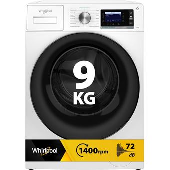 Máquina de Lavar Roupa Whirlpool W6 98 SILENCE FR | 9 Kg | 1400 RPM | A | Branco - 1