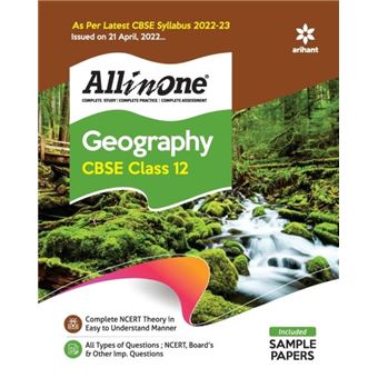 Cbse All In One Geography Class 12 202223 As Per Latest Cbse Syllabus Issued On 21 April 2022 - 1