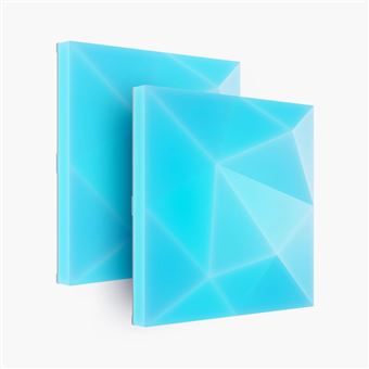 Painés quadrados NANOLEAF Blocks Squares Big Textured Expansion Pack 2x - 1