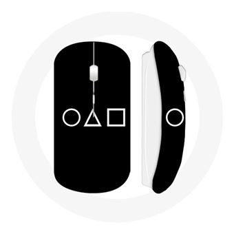 Rato Wireless Maniacase Jogo Da Lula Círculo Triângulo Quadrado - 1